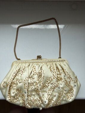 Magid Vintage Beaded Handbag